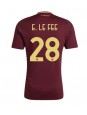 AS Roma Enzo Le Fee #28 Domácí Dres 2024-25 Krátký Rukáv